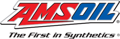 AMSOIL logo, showcasing the brand's emphasis on synthetic oils and lubricants, highlighting its position as a pioneer in the industry.