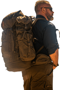 Eberlestock Switchblade tactical backpack with side-access pockets available at our camping and hiking gear online store.